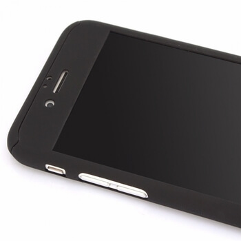 Ochranný 360° celotělový plastový kryt s ochranným sklem pro Apple iPhone 6/6S - růžový