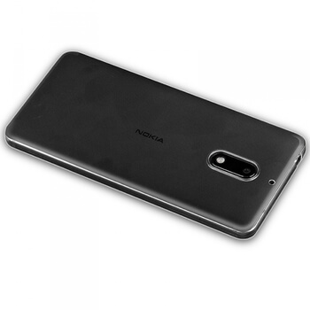 Silikonový obal pro Nokia 6 - průhledný