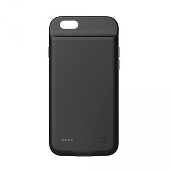 3v1 Silikonové pouzdro s externí baterií smart battery case power bank 3200 mAh pro Apple iPhone 7 - černé