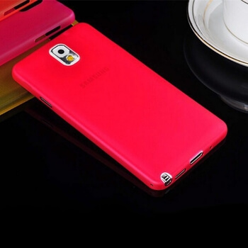 Ultratenký plastový kryt pro Samsung Galaxy Note 3 N9005 - červený