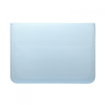 2v1 Pouzdro s magnetem a stojánkem z ekokůže pro Apple MacBook Pro 13" Retina - světle modré