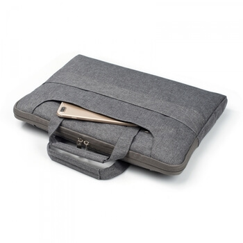 Přenosná taška s kapsami pro Apple MacBook Pro 13" Retina - šedá