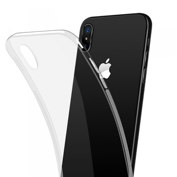 Silikonový obal pro Apple iPhone X/XS - průhledný