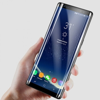3x 3D ochranné tvrzené sklo pro Samsung Galaxy Note 8 N950F - průhledné - 2+1 zdarma