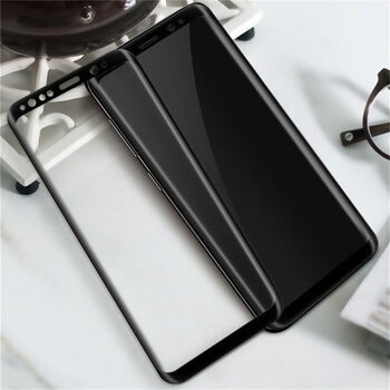 3x 3D ochranné tvrzené sklo pro Samsung Galaxy Note 8 N950F - černé - 2+1 zdarma