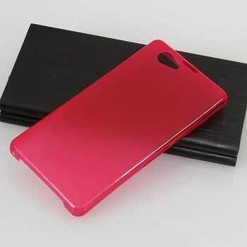Ultratenký plastový kryt pro Sony Xperia Z1 Compact D5503 - červený
