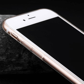 Silikonový obal pro Apple iPhone 8 Plus - průhledný