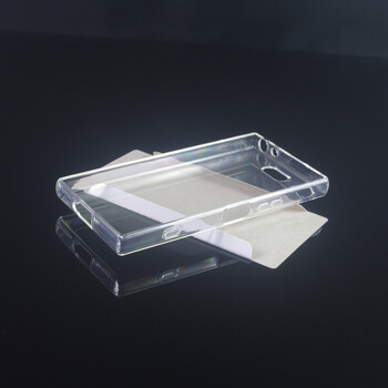 Silikonový obal pro Sony Xperia XZ1 Compact - průhledný