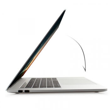 Silikonový ochranný obal na klávesnici EU verze pro Apple MacBook Pro 13" TouchBar (2016-2019) - černý