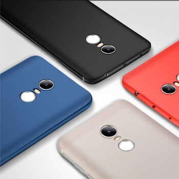 Silikonový matný obal pro Xiaomi Redmi Note 4 LTE Global, 4X - černý