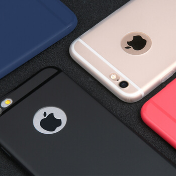 Silikonový matný obal pro Apple iPhone X/XS - černý