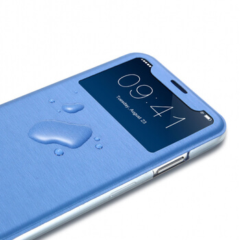 Flipové pouzdro pro Apple iPhone X/XS - modré