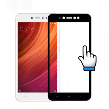 3x 3D tvrzené sklo s rámečkem pro Xiaomi Redmi Note 5A Global - černé - 2+1 zdarma