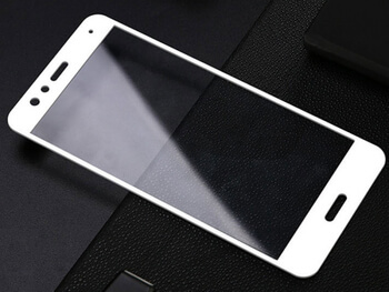 3x 3D tvrzené sklo s rámečkem pro Huawei P10 Lite - bílé - 2+1 zdarma