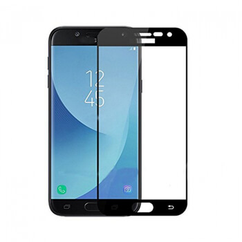 3x 3D tvrzené sklo s rámečkem pro Samsung Galaxy J3 2017 J330F - černé - 2+1 zdarma