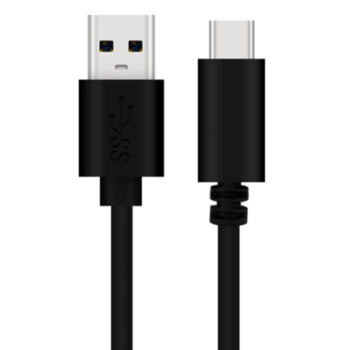 USB Type-C propojovací kabel pro nabíjení a synchronizaci dat 1m - černý