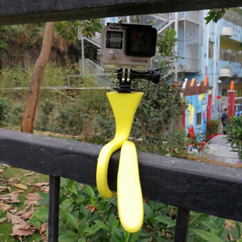 Multifunkční BananaPod selfie držák a stativ pro telefony smartphony kamery GoPro a další - modrý