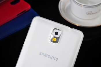 Ultratenký plastový kryt pro Samsung Galaxy Note 3 N9005 - oranžový