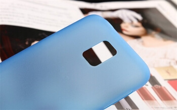 Ultratenký plastový kryt pro Samsung Galaxy S5 Mini - modrý