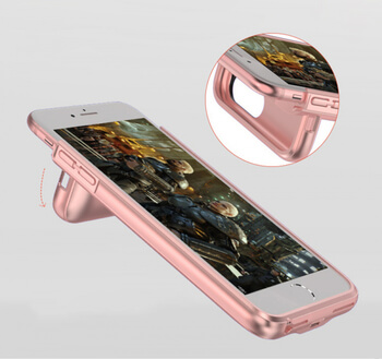 3v1 Plastové pouzdro s externí baterií smart battery case power bank 3000 mAh pro Apple iPhone 7 - bílé
