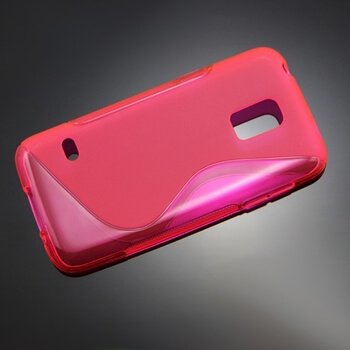 Silikonový mléčný ochranný obal pro Samsung Galaxy S5 Mini - růžový