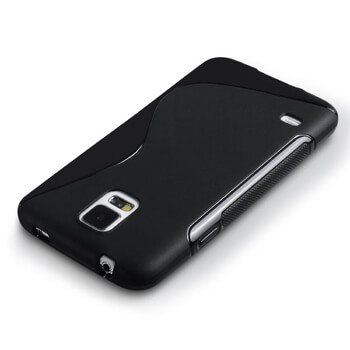 Silikonový mléčný ochranný obal pro Samsung Galaxy S5 Mini - červený