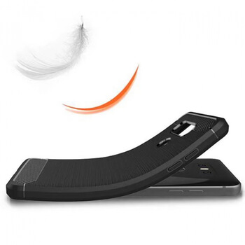Ochranný silikonový obal karbon pro LG G6 H870 - černý