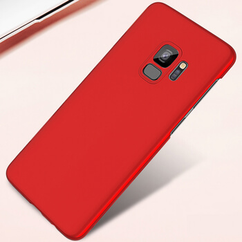 Ochranný plastový kryt pro Samsung Galaxy S9 G960F - červený