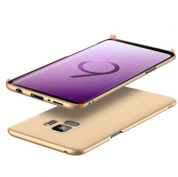 Ochranný plastový kryt pro Samsung Galaxy S9 G960F - zlatý