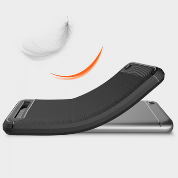 Ochranný silikonový obal karbon pro Xiaomi Redmi 5A - černý