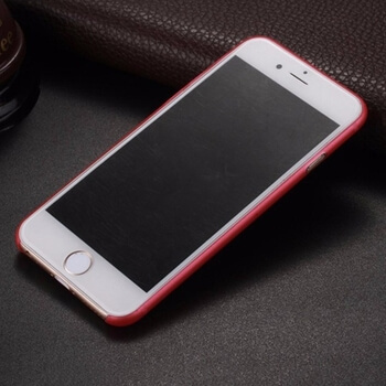 Ultratenký plastový kryt pro Apple iPhone 6/6S - červený