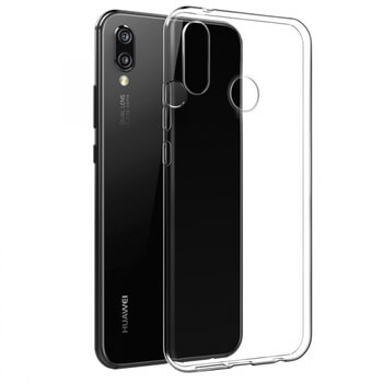 Silikonový obal pro Huawei P20 Lite - průhledný