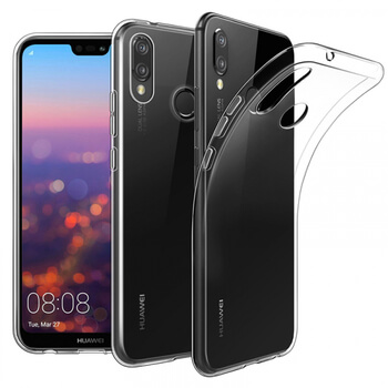 Silikonový obal pro Huawei P20 Lite - průhledný