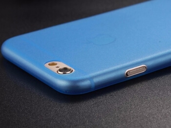 Ultratenký plastový kryt pro Apple iPhone 6/6S - žlutý