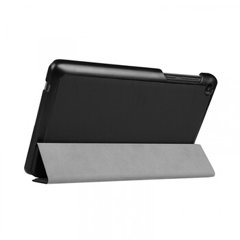 2v1 Smart flip cover + zadní plastový ochranný kryt pro Lenovo Tab3 7 Essential 710 - černý
