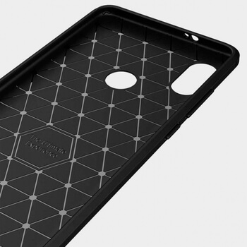 Ochranný silikonový obal karbon pro Xiaomi Redmi Note 5 Global - černý