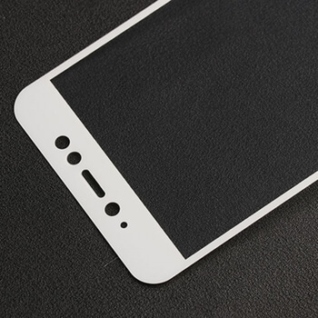 3x 3D tvrzené sklo s rámečkem pro Xiaomi Redmi Note 5A Prime - bílé - 2+1 zdarma