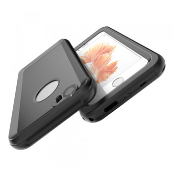 Vodotěsný ochranný obal s ovládáním pro Apple iPhone 7 Plus - černý