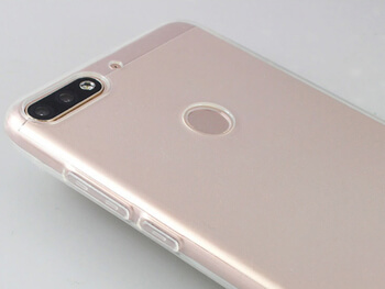 Silikonový obal pro Huawei Y7 Prime (2018) - průhledný
