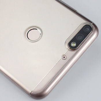 Silikonový obal pro Huawei Y7 Prime (2018) - průhledný