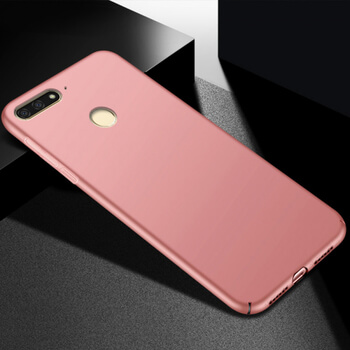 Ochranný plastový kryt pro Huawei Y7 Prime (2018) - růžový