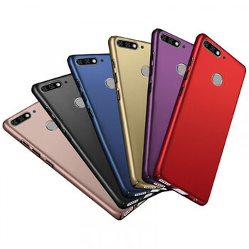 Ochranný plastový kryt pro Huawei Y7 Prime (2018) - zlatý