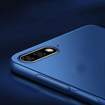 Ochranný plastový kryt pro Huawei Y6 Prime 2018 - modrý