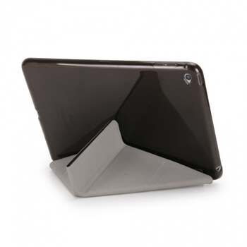 2v1 Smart flip cover + zadní silikonový ochranný obal pro Apple iPad 2, 3, 4 - černý