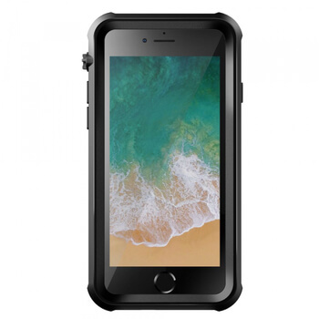 Vodotěsný ochranný obal s ovládáním pro Apple iPhone 7 - černý