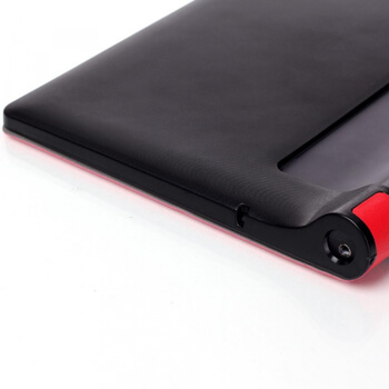 2v1 Smart flip cover + zadní plastový ochranný kryt pro Lenovo Yoga Tab 3 10" LTE - černý
