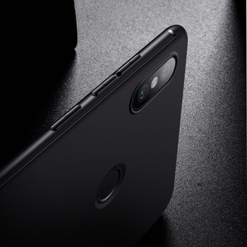 Silikonový matný obal pro Xiaomi Mi A2 Lite - černý