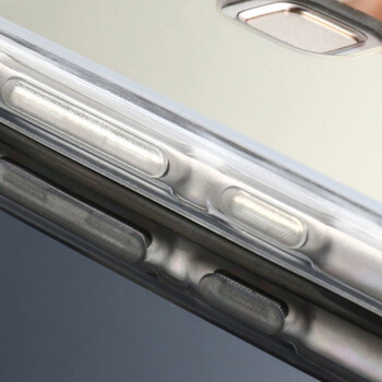 Silikonový zrcadlový ochranný obal pro Huawei Nova 3 - zlatý
