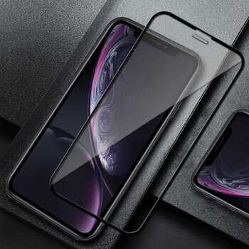 3D ochranné tvrzené sklo s rámečkem pro Apple iPhone XR - černé