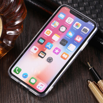 Silikonový zrcadlový ochranný obal pro Apple iPhone XR - zlatý